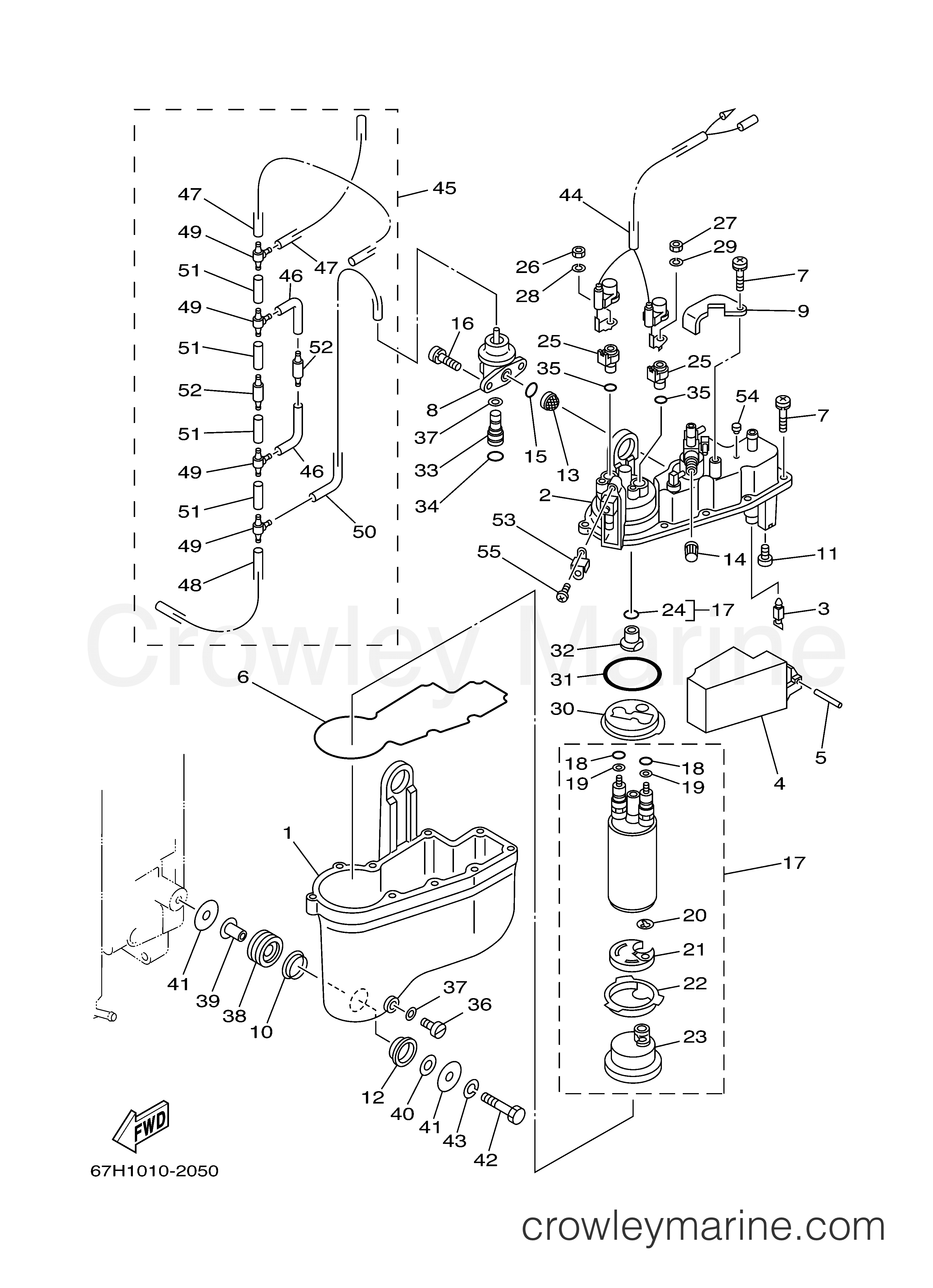 Yamaha Motors VX250TLRB - FUEL INJECTION PUMP