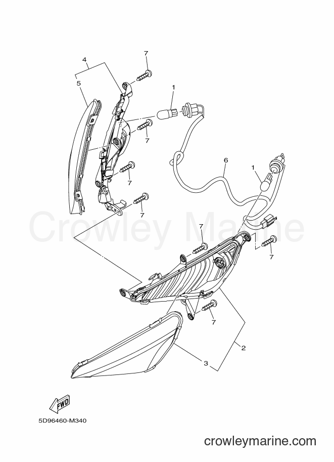 Yamaha Motors T115LE (35D7) [010] - FLASHER LIGHT
