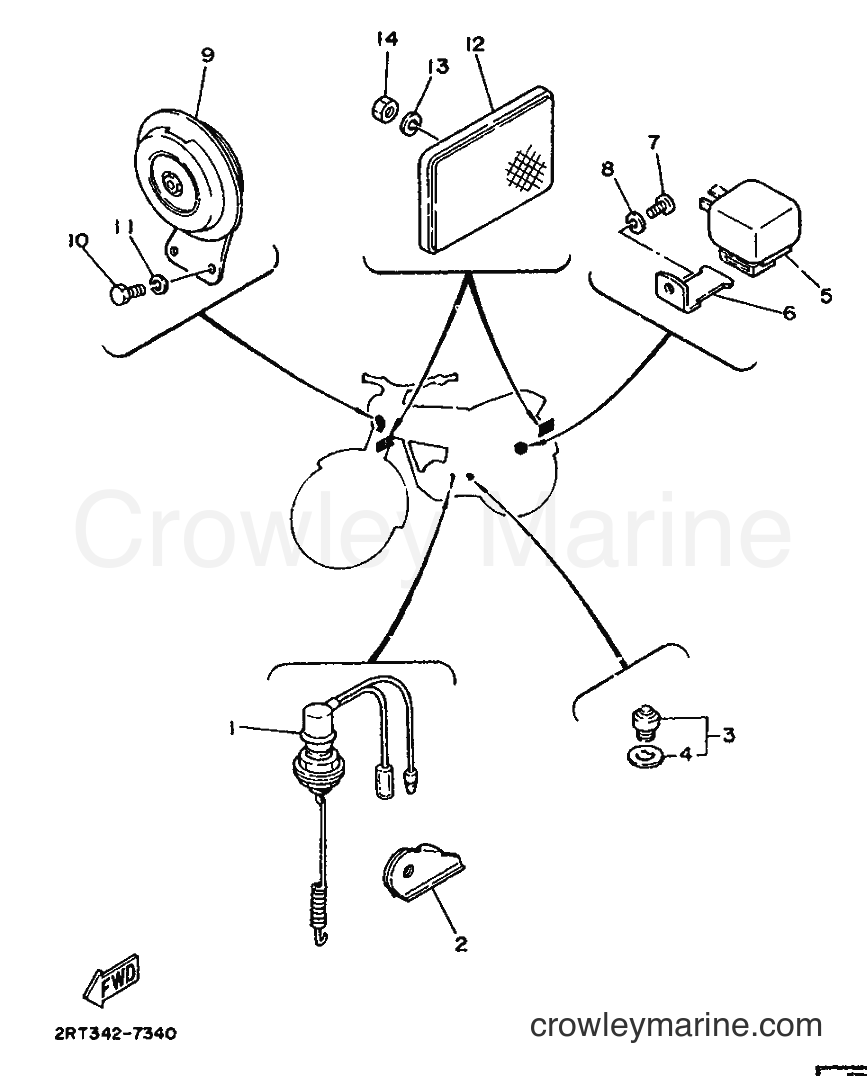 Yamaha Motors FS1 (2RT) [999] - ELECTRICAL 2