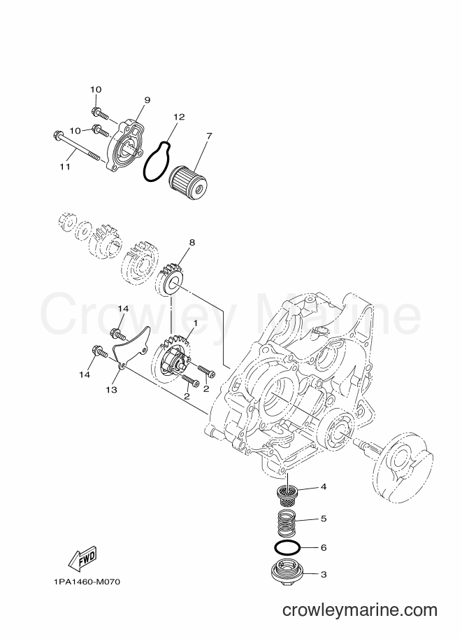 Yamaha Motors FZ150 (2SD2) [010] - OIL PUMP