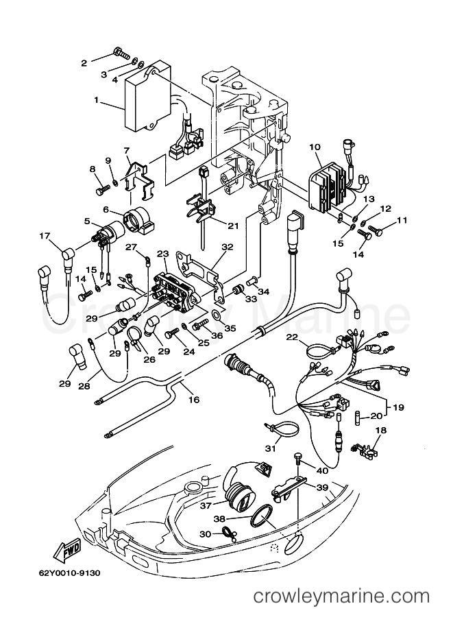 Yamaha Motors FT50B (64J) [050] - ELECTRICAL 2
