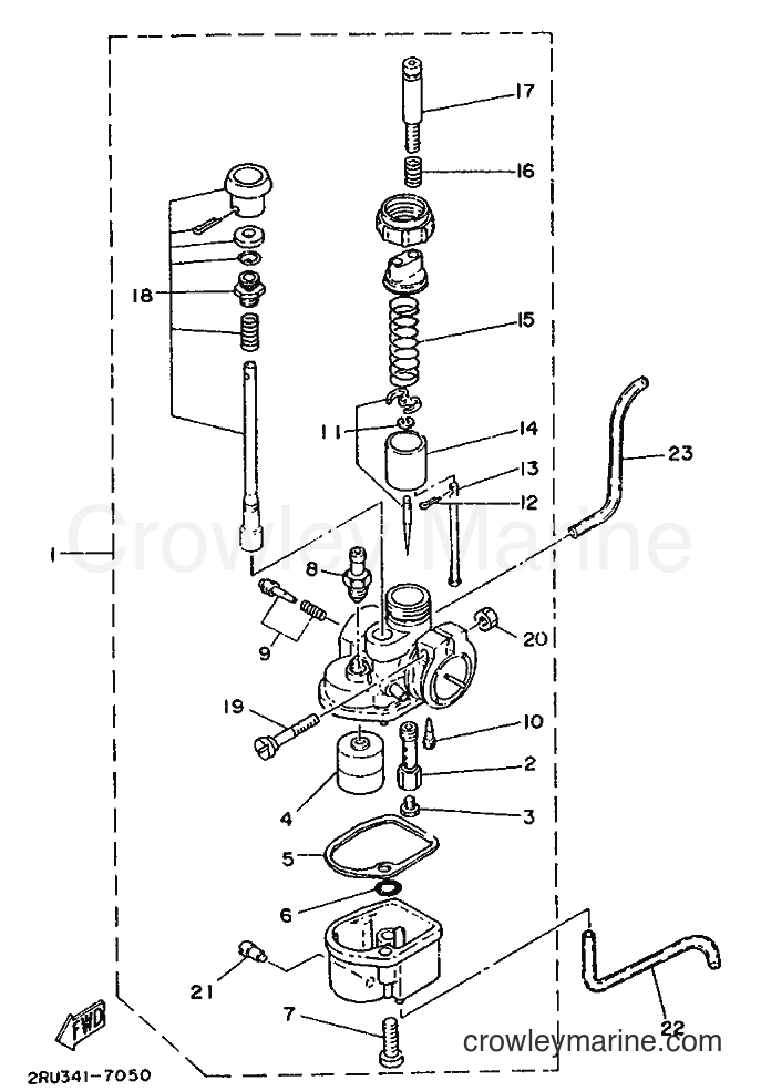 1987 Scooter FS1 - FS1 (2RU) [999] - CARBURETOR