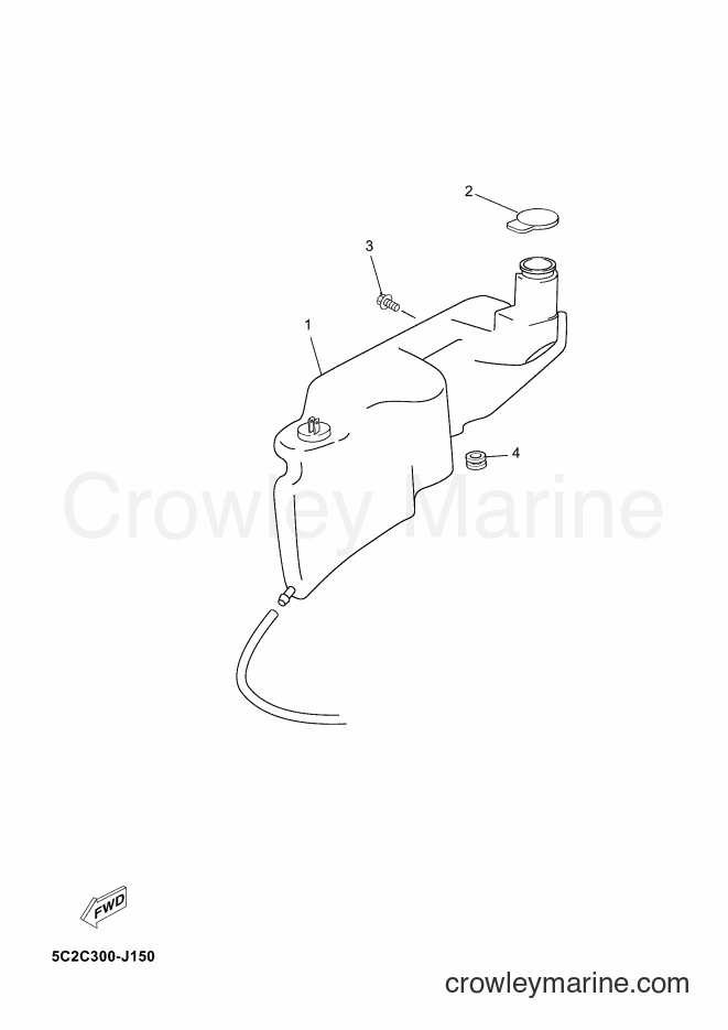 2012 Scooter YN50 - YN50 (2AP7) [030] - OIL TANK