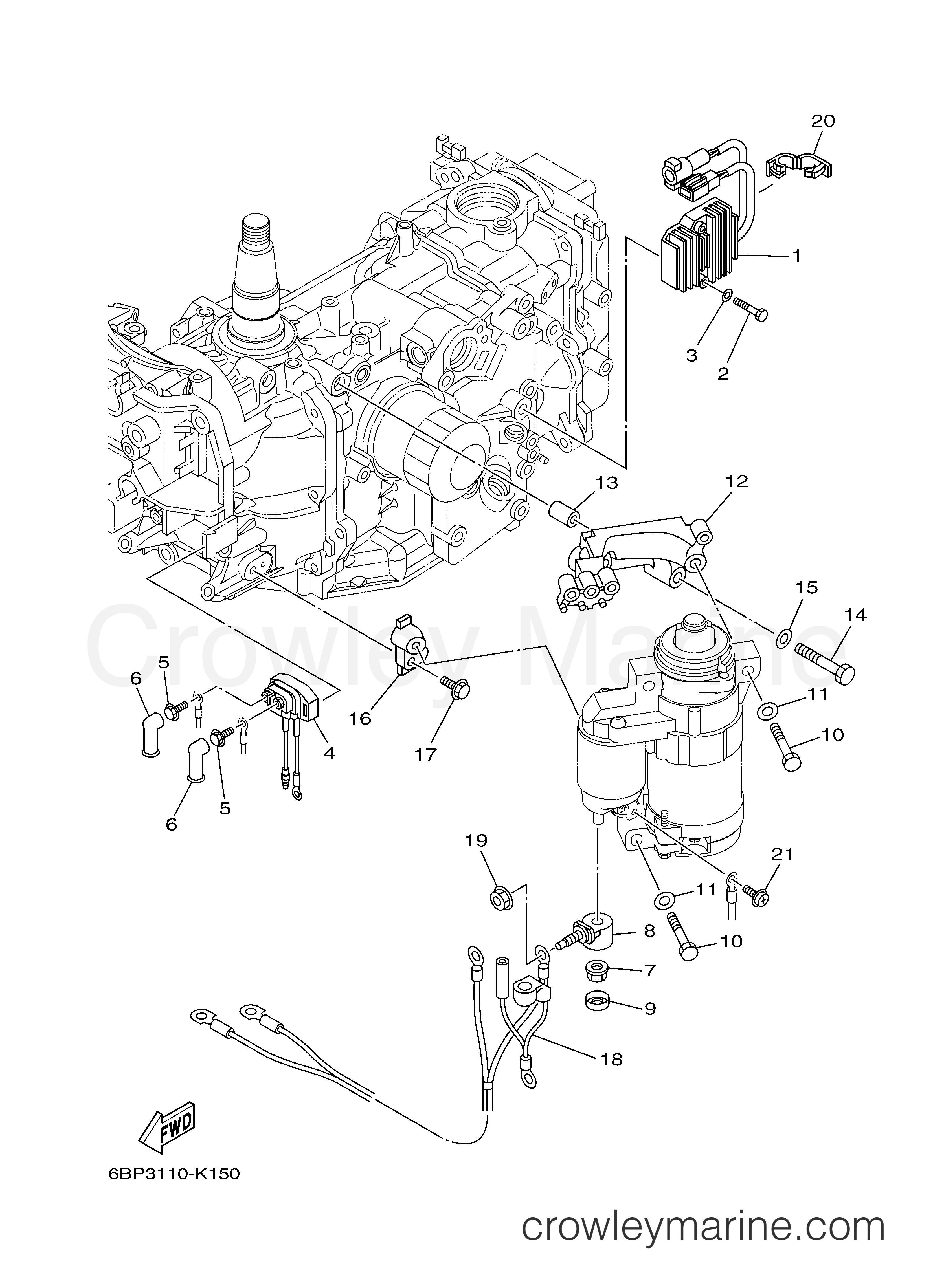 Yamaha Motors F25SMHA - ELECTRICAL 3
