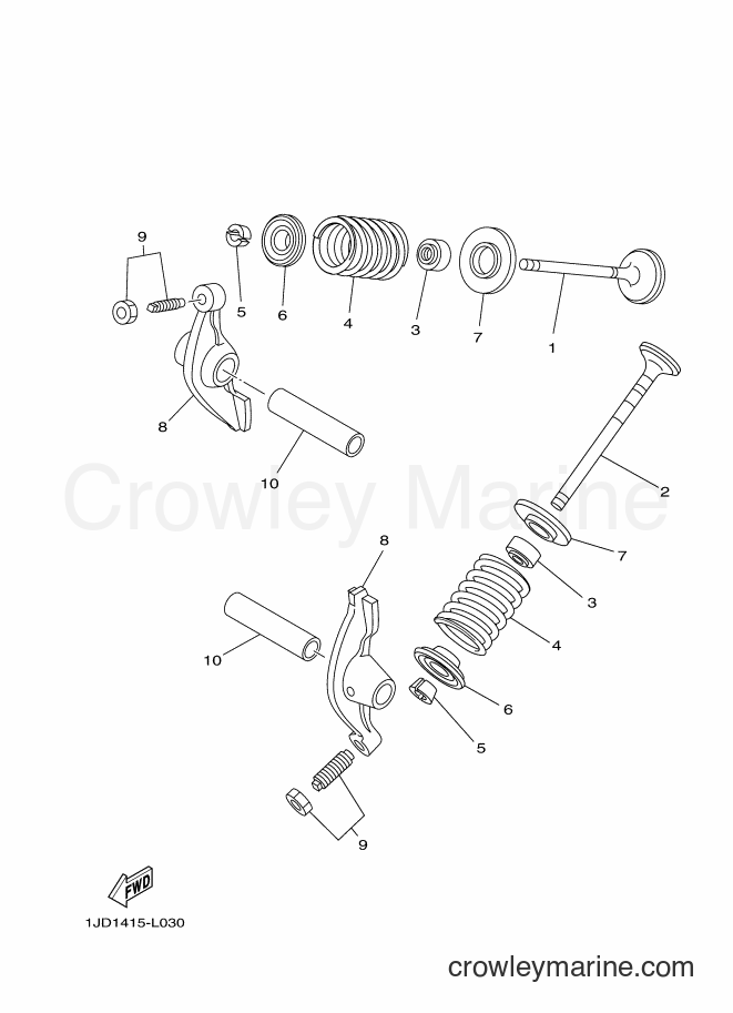 2016 Scooter T115C-5 - T115C-5 (BP41) [010] - VALVE