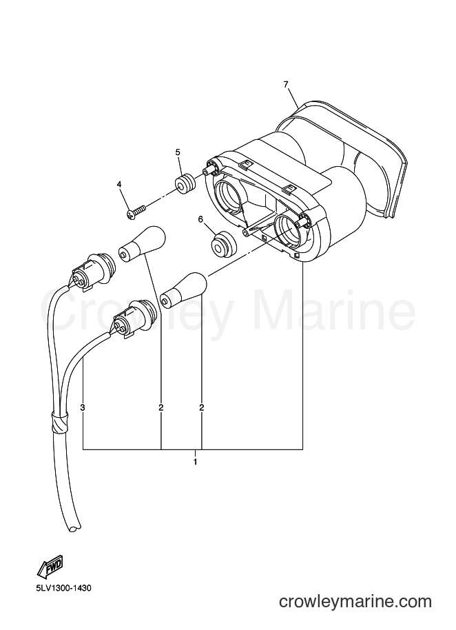2002 Street Bike FZS1000 - FZS1000 (5LV8) [011] - TAILLIGHT