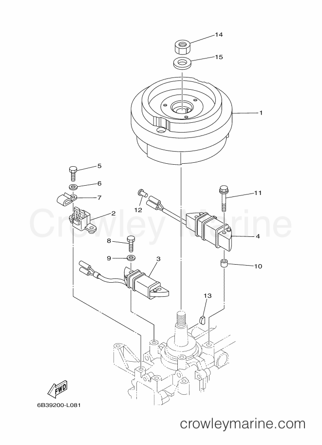 Yamaha Motors E15DMH (6B49) [230] - GENERATOR