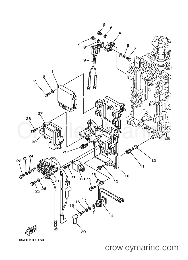 Yamaha Motors LF200TXRA (60M1) [030] - ELECTRICAL 2