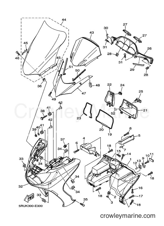 2006 Scooter YP400 - YP400 (5RUK) [080] - LEG SHIELD