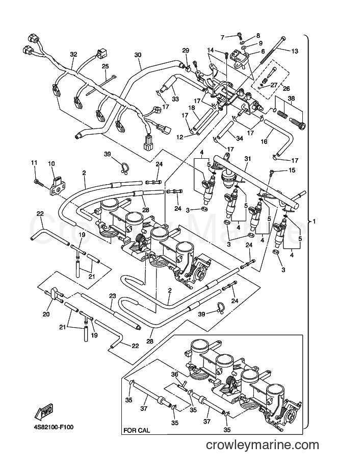2009 Street Bike FZ6-SHG - FZ6-SHG (4S8E) [010] - INTAKE 2