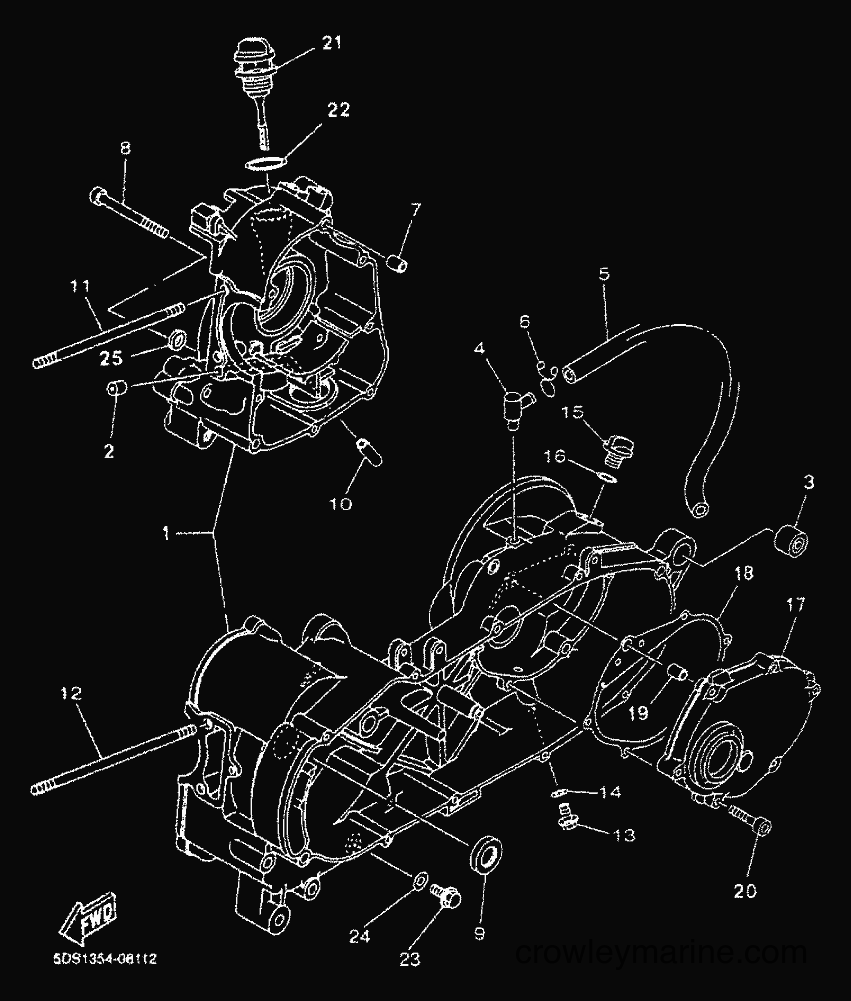 Yamaha Motors YP125E (5DSH) [010] - CRANKCASE