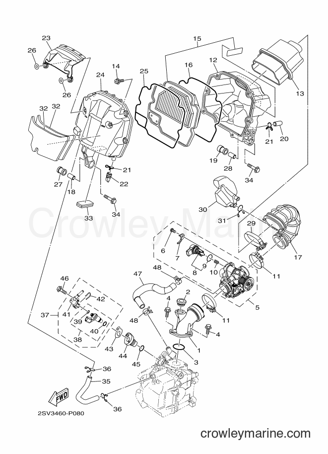 Yamaha Motors AL125FC (BE12) [010] - INTAKE