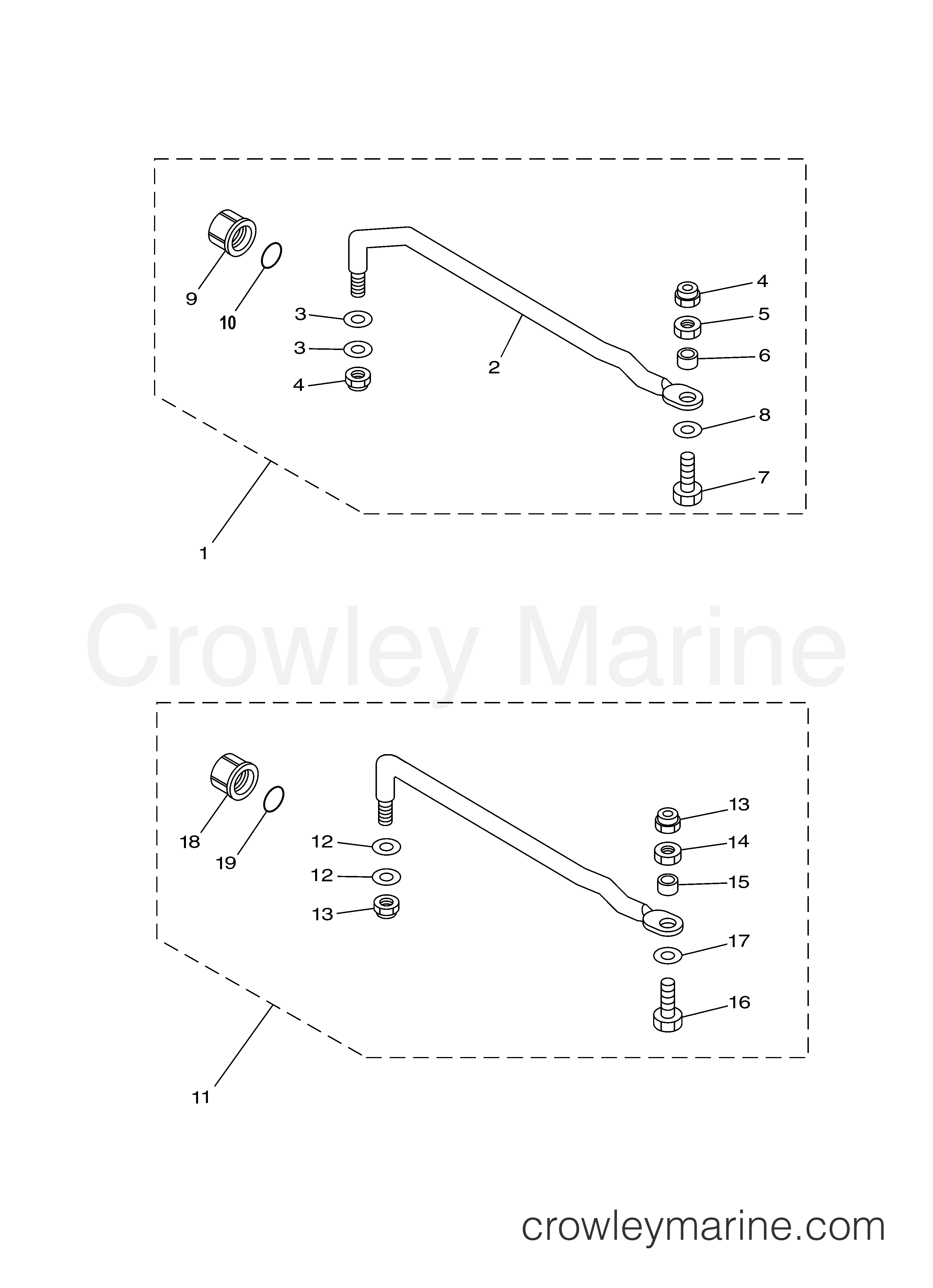 Yamaha Motors Rigging 2007 - STEERING GUIDE ATTACHMENT