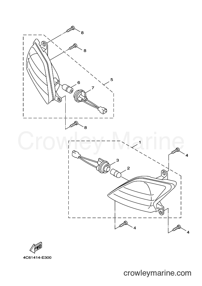 Yamaha Motors XC125 (4P9B) [010] - FLASHER LIGHT