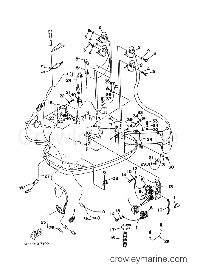 Yamaha Motors C115TLR (6E5) [080] - ELECTRICAL 2