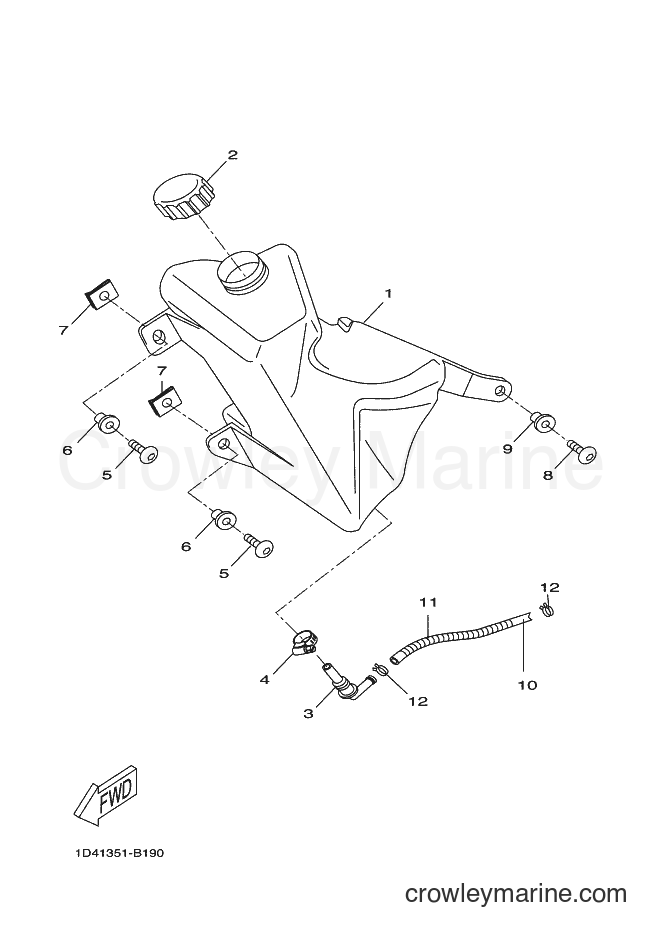 2006 Scooter DT50RSM - DT50RSM (2C3E) [010] - OIL TANK