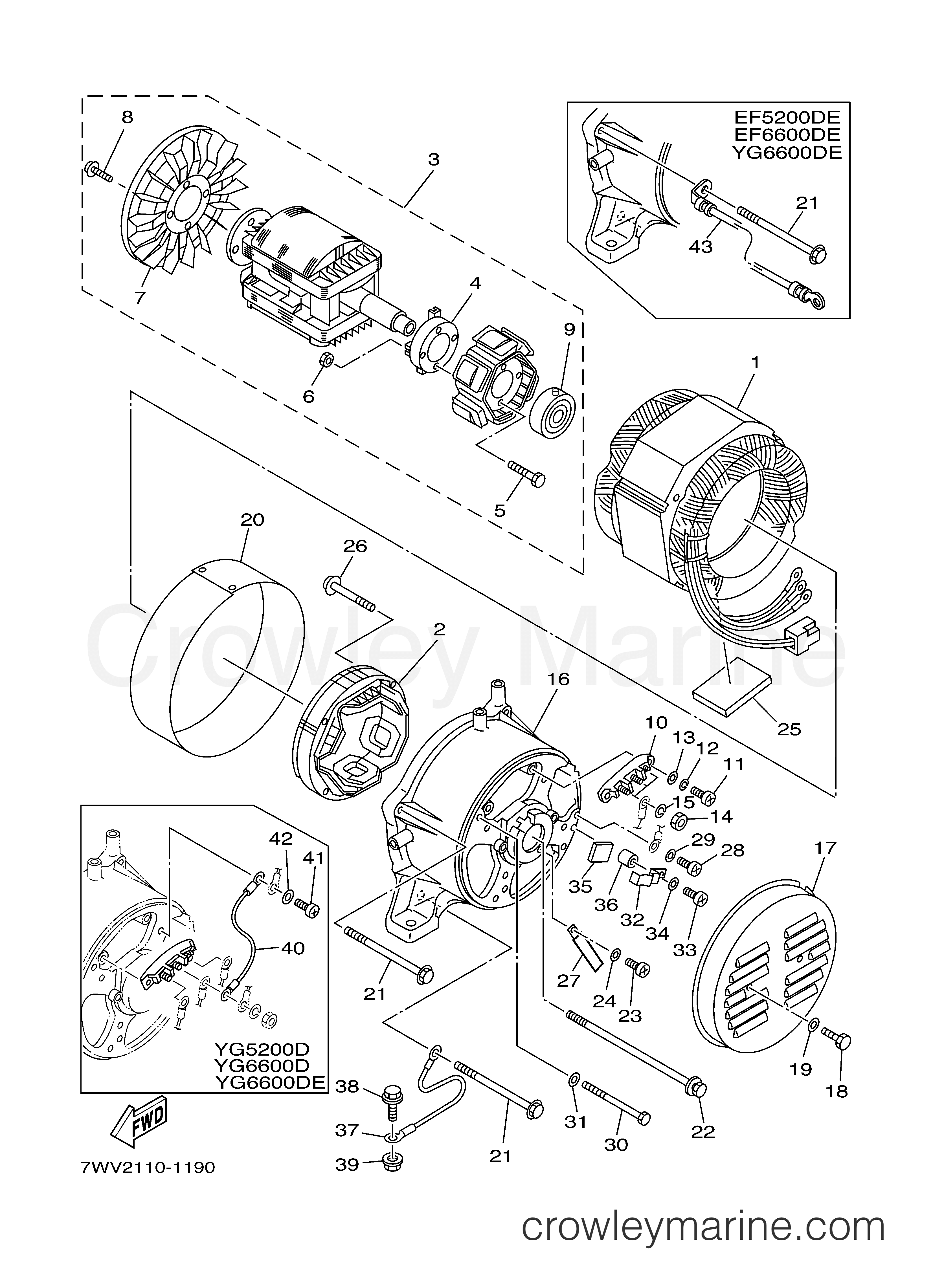 2001 Generator 5200 - YG5200DY - GENERATOR