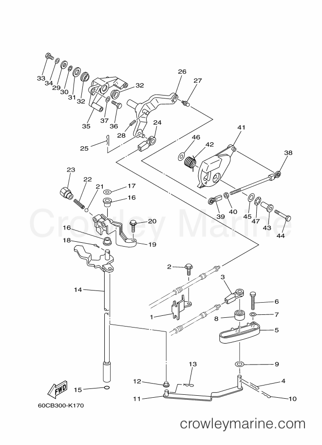 Yamaha Motors F100BETX (60CF) [270] - CONTROL