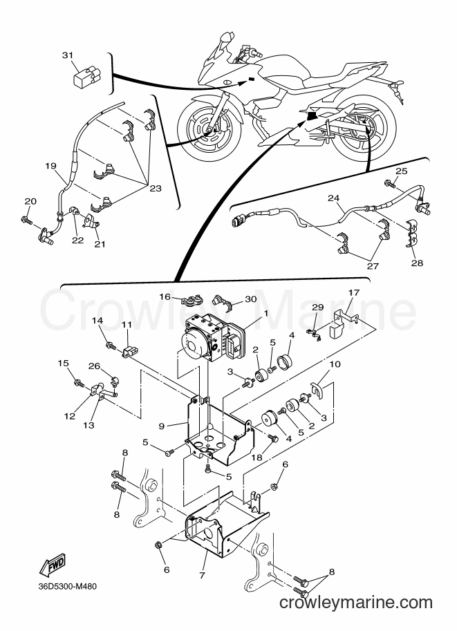2014 Street Bike XJ6SA - XJ6SA (36DA) [010] - ELECTRICAL 3