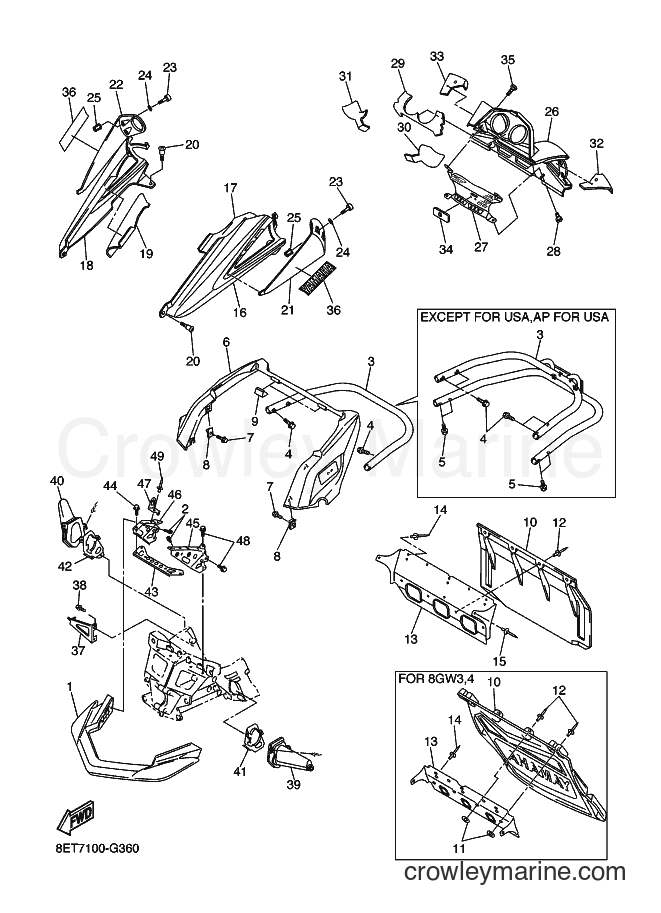 2008 Snowmobile RS10VT - RS10VT (8ET7) [020] - BUMPER