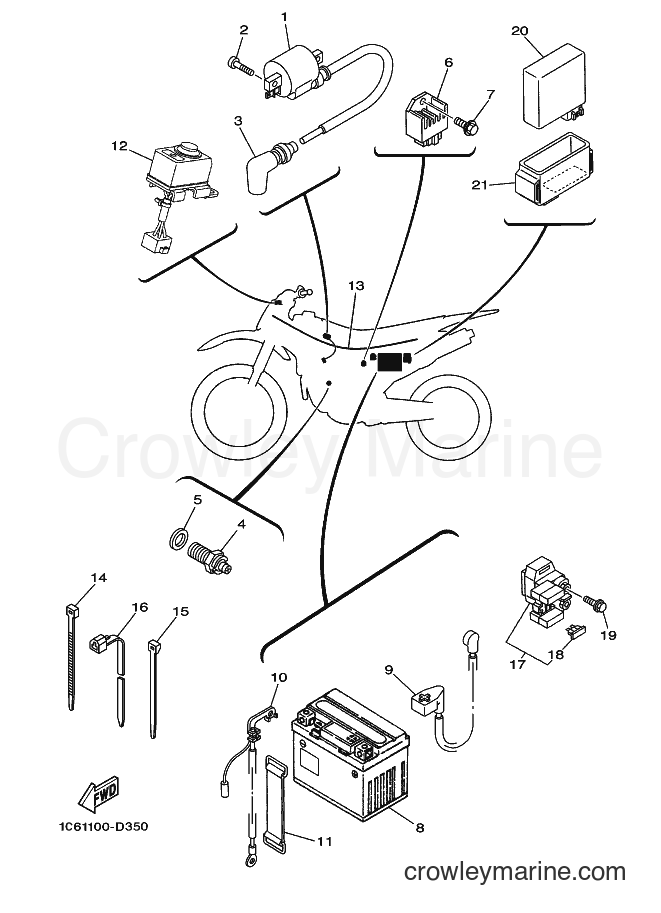 2006 Dirt Bike TT-R230 - TT-R230 (1C65) [010] - ELECTRICAL 1