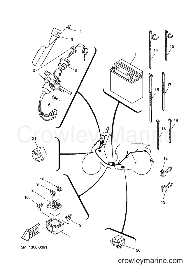 Yamaha Motors XN150 (5PR3) [020] - ELECTRICAL 2