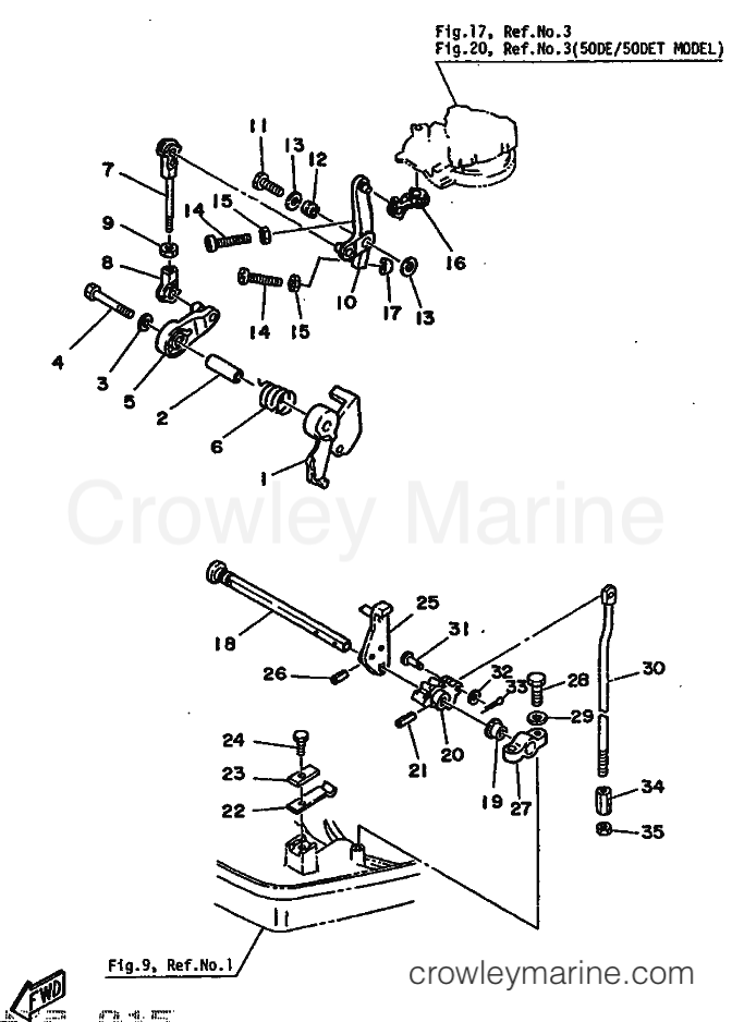 1985 International 50hp - 50D (6H5) [999] - CONTROL