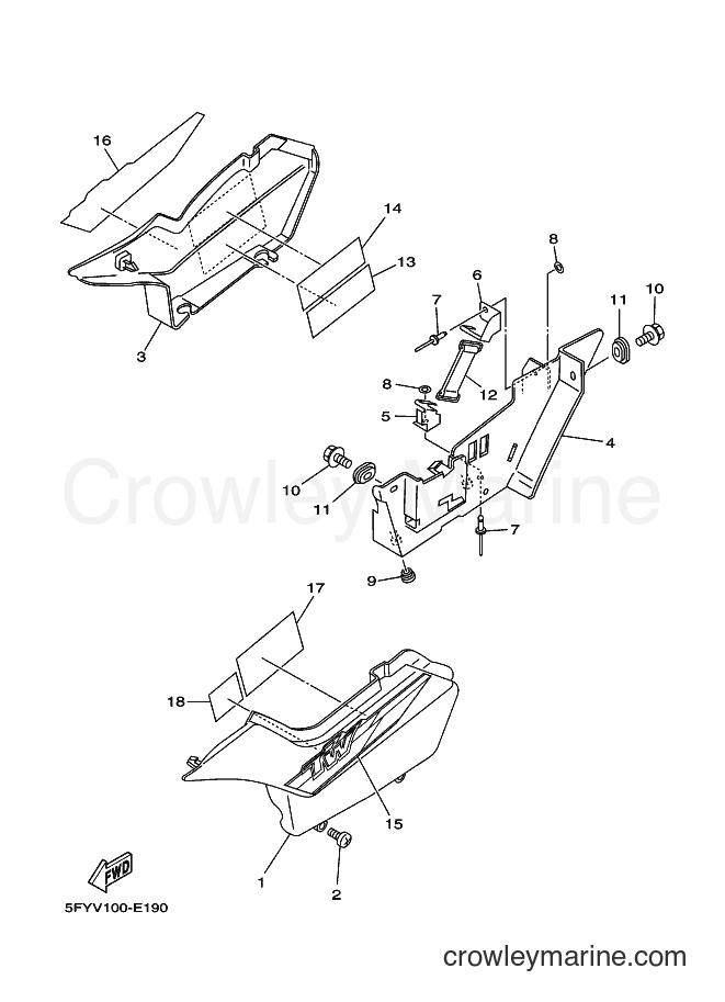 2006 Dirt Bike TW200E - TW200E (3XTG) [010] - SIDE COVER