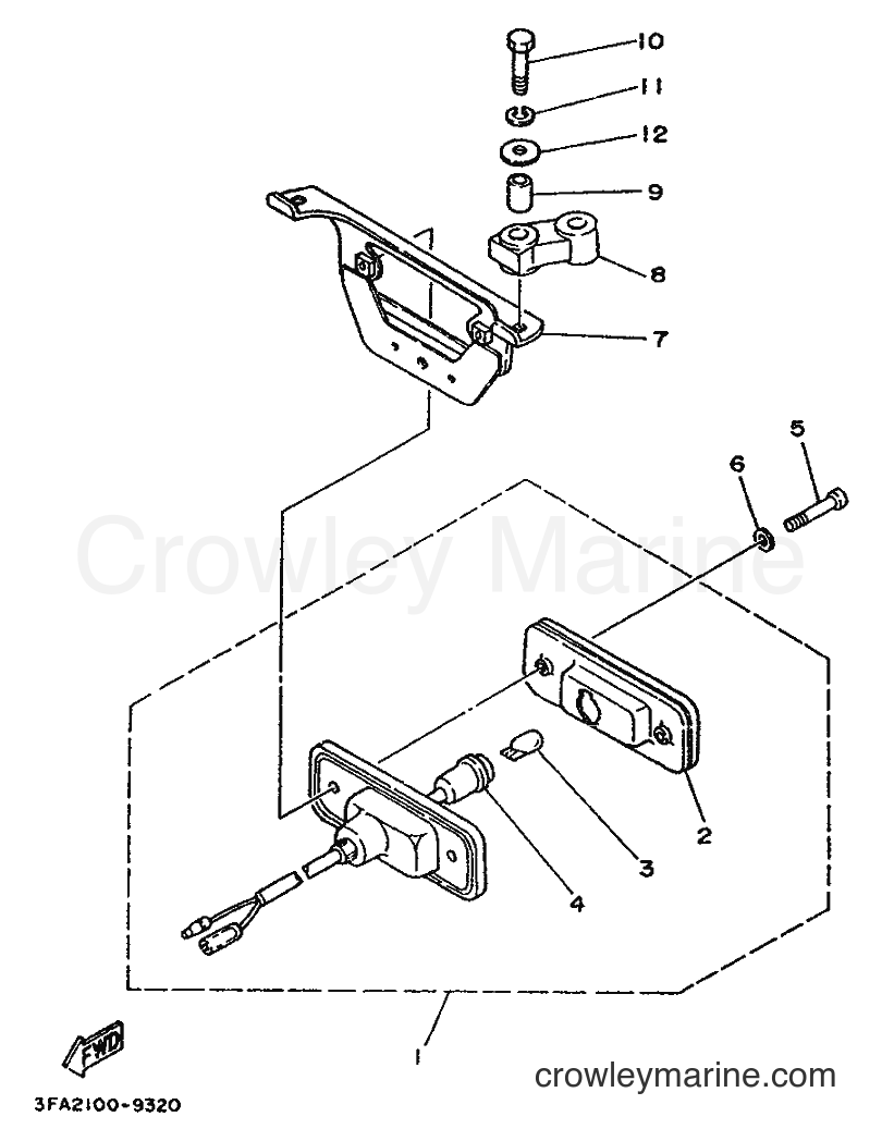 Yamaha Motors YFA1 (3FA8) [010] - TAILLIGHT 2