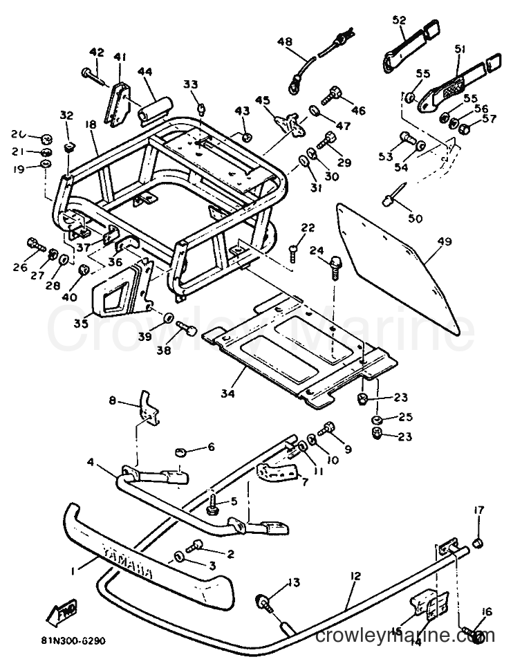 1996 Snowmobile ET340TRK - ET340TRK (81N) [999] - BUMPER