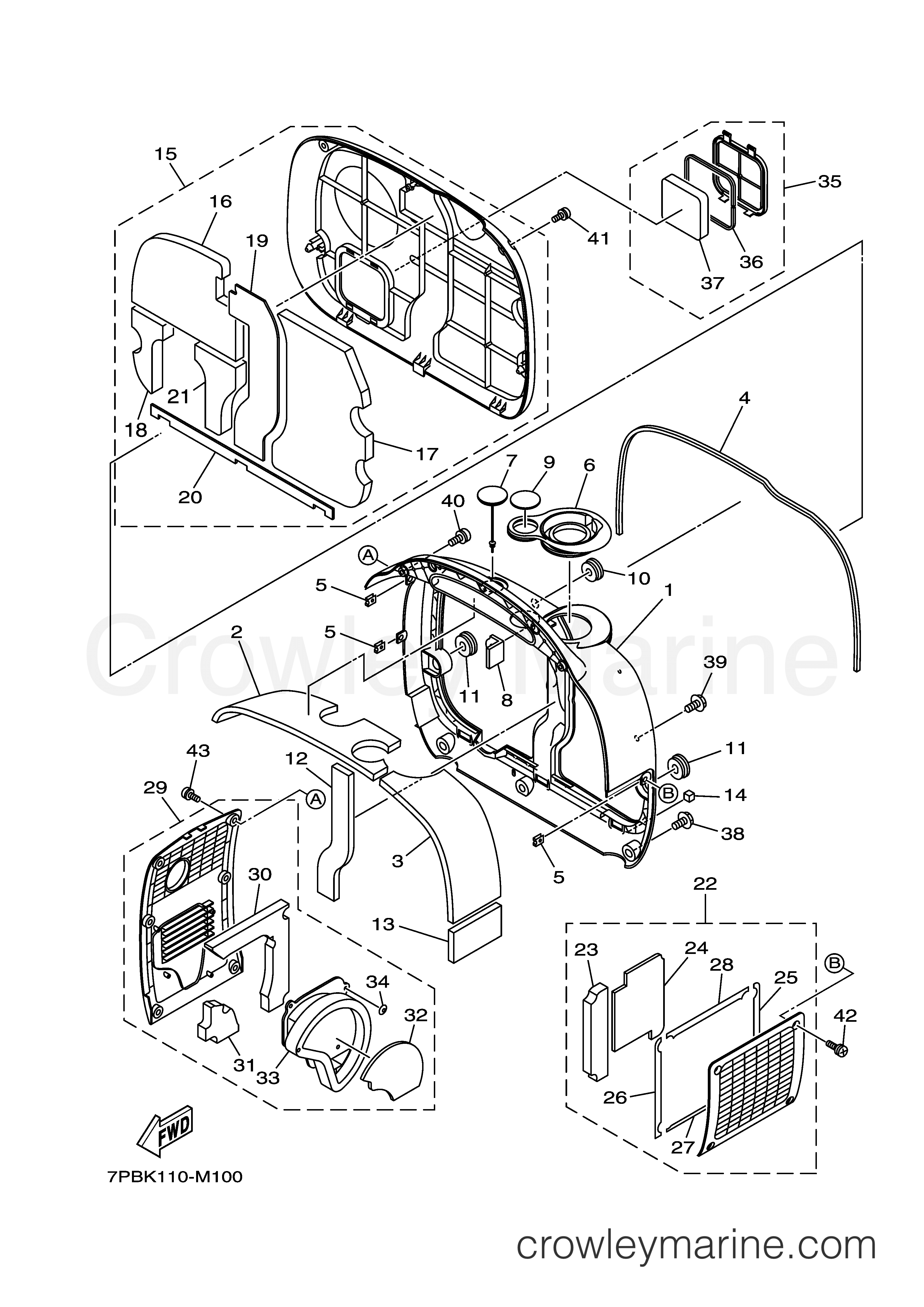 Yamaha Motors EF2000ISK - FRAME 2