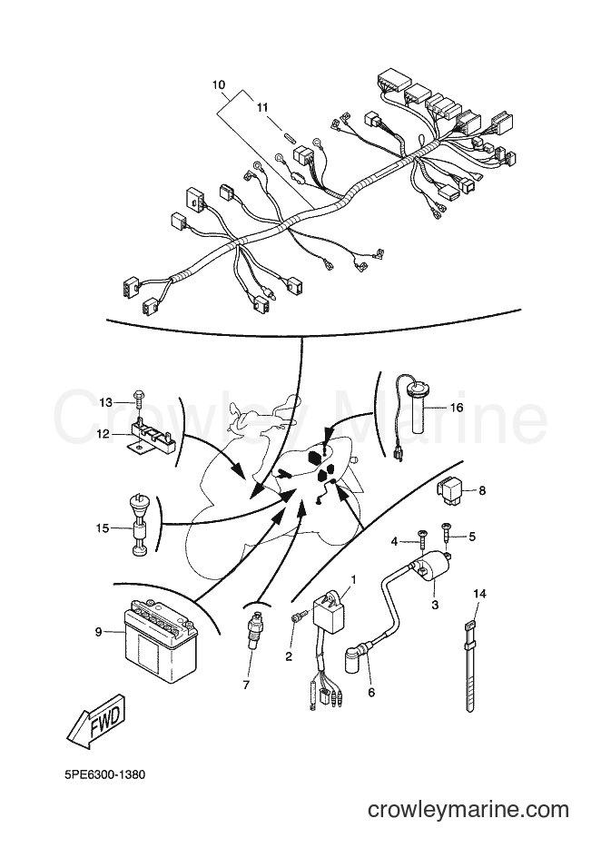 Yamaha Motors YQ50 (5PE6) [040] - ELECTRICAL 2