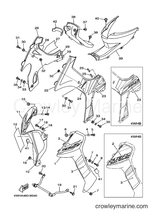 2003 Street Bike V110E - V110E (4WHA) [010] - LEG SHIELD