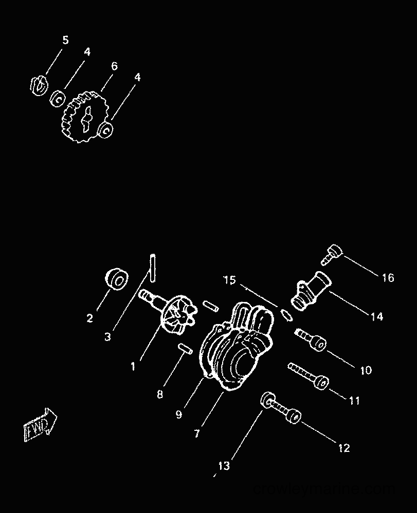 1999 Scooter TZR50 - TZR50 (4YV2) [999] - WATER PUMP