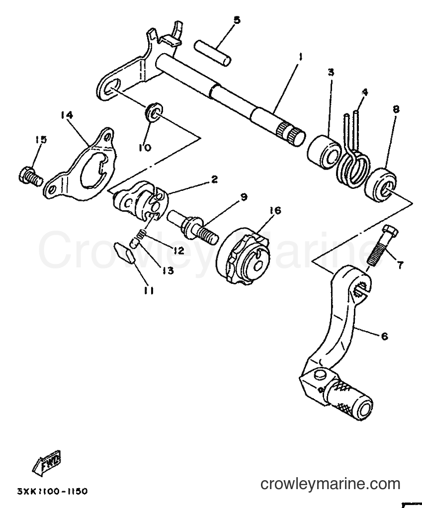 Yamaha Motors WR250Z (3RB3) [999] - SHIFTER