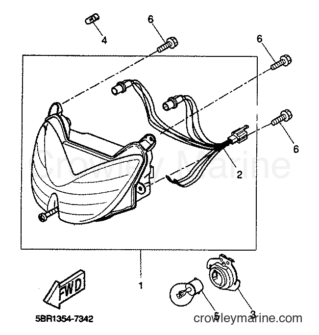 Yamaha Motors YQ50 (5KL4) [010] - HEADLIGHT