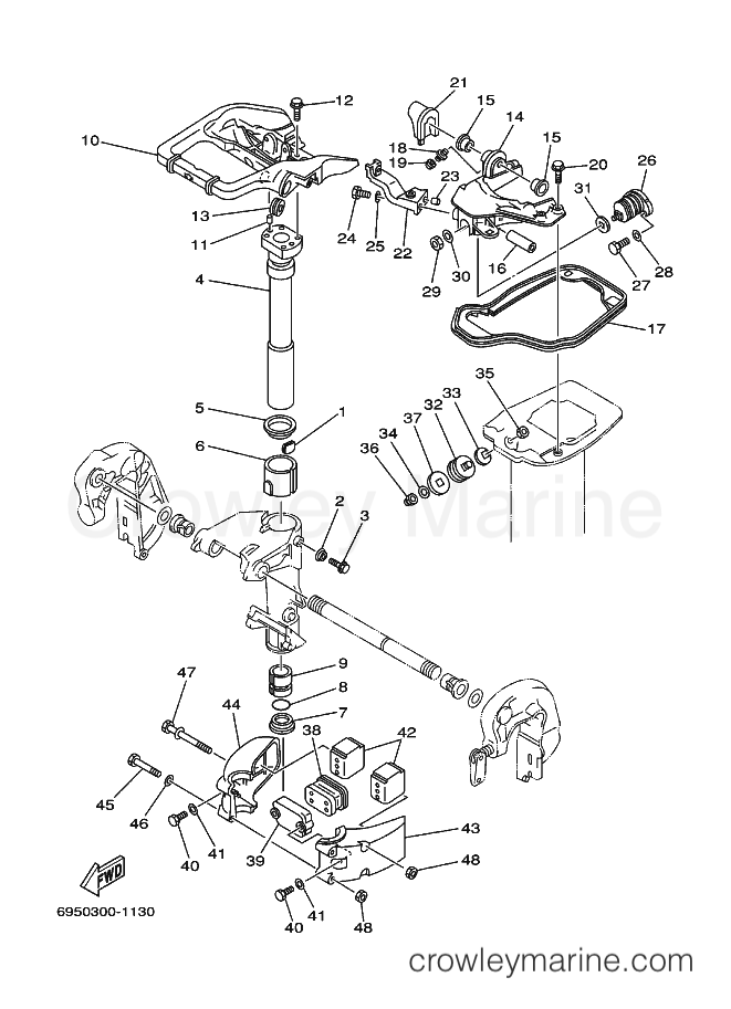 Yamaha Motors 20CMHS (6A92) [020] - BRACKET 2