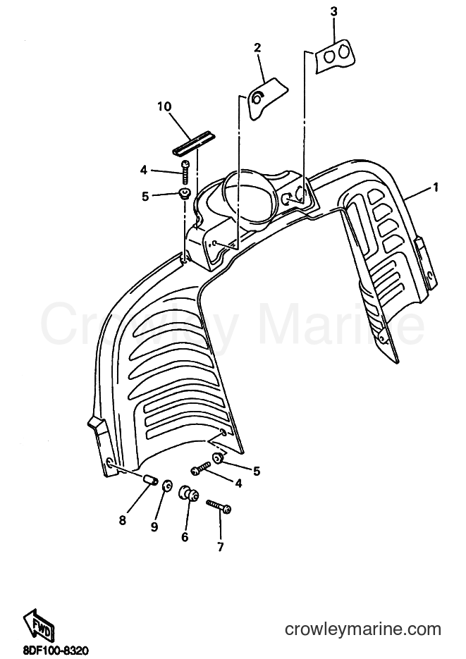 Yamaha Motors VX500 (8CJ4) [030] - INSTRUMENT PANEL