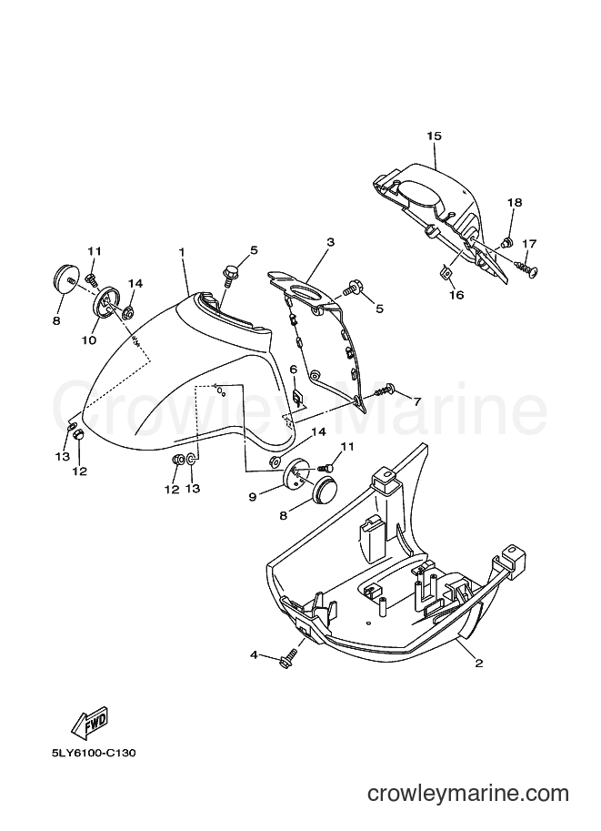 Yamaha Motors YJ50R (5PP7) [010] - FENDER