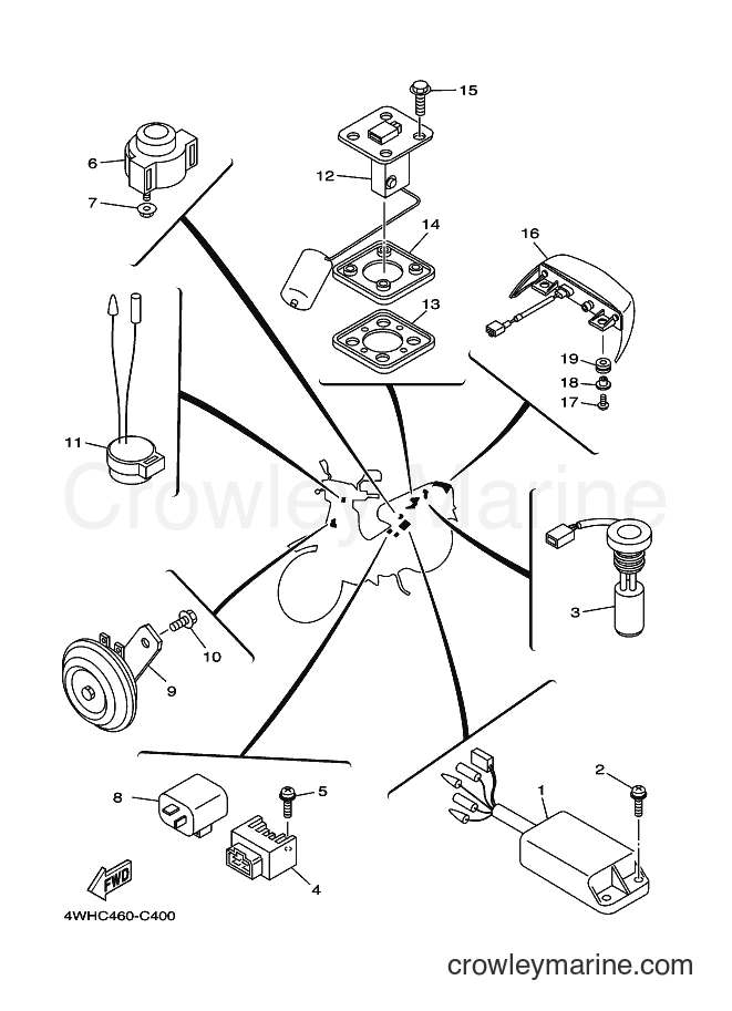 2003 Street Bike V110E - V110E (4WHC) [010] - ELECTRICAL 2