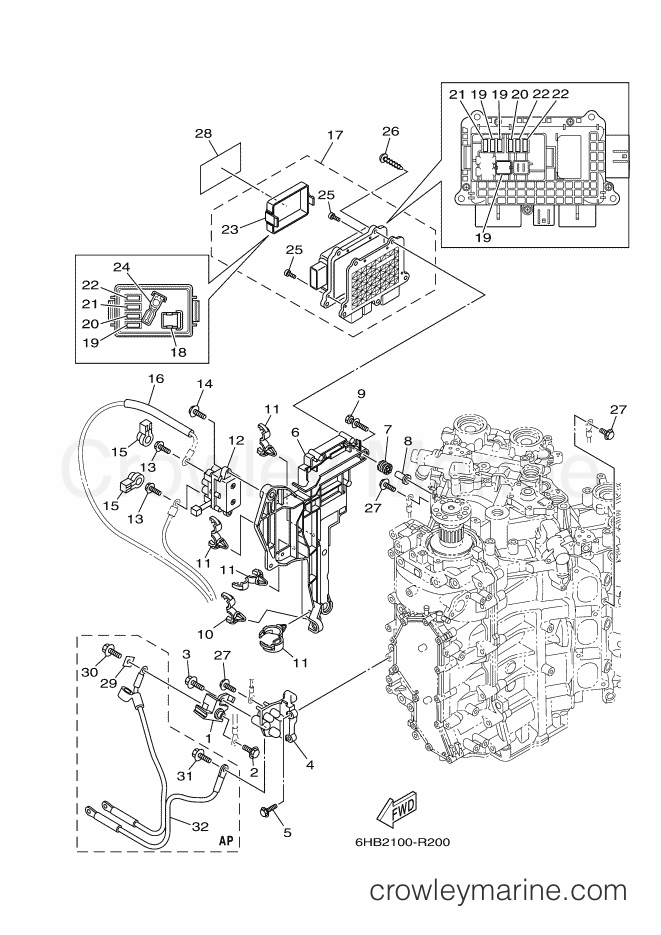 Yamaha Motors LF250XB-2017 (6HE2) [020] - ELECTRICAL 3