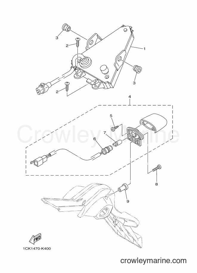 2015 Sport Bike YZF-R15 - YZF-R15 (2PL2) [010] - TAILLIGHT