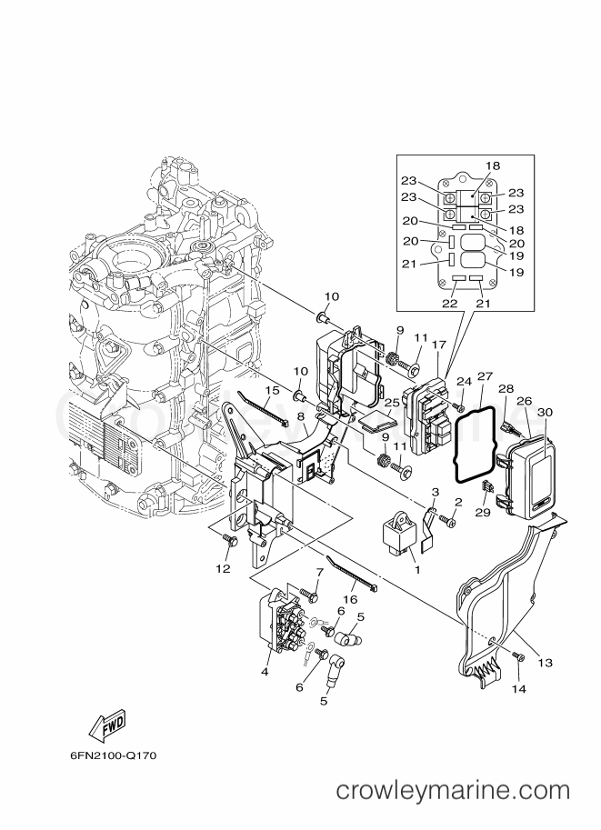 Yamaha Motors F130A (6EM2) [020] - ELECTRICAL 2