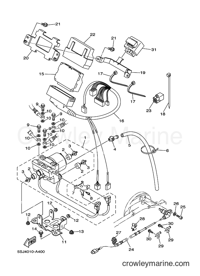 Yamaha Motors YP250A (5SJ5) [010] - ELECTRICAL 3
