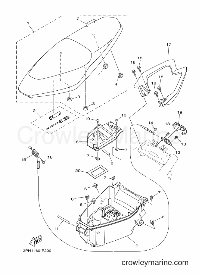 2016 Scooter LNS125 - LNS125 (2PH4) [010] - SEAT