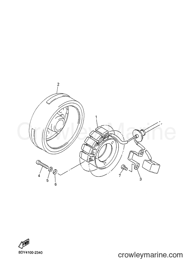Yamaha Motors VX700DX (8DY4) [020] - GENERATOR