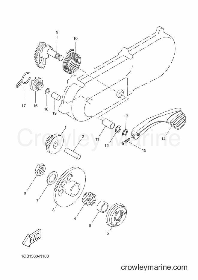 Yamaha Motors NS50F (1GB3) [050] - STARTER