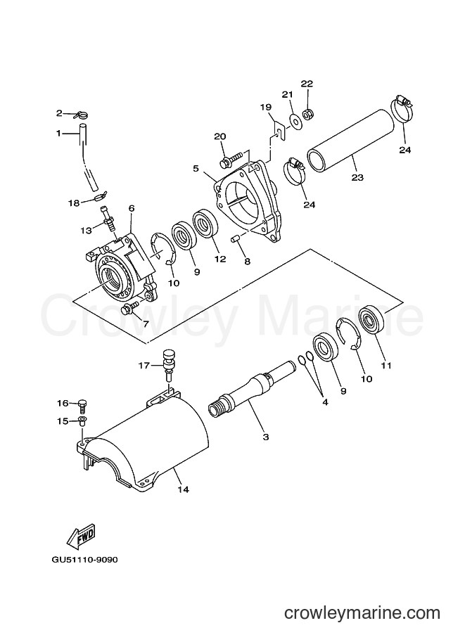 Yamaha Motors SV1200Z (GU53) [020] - JET UNIT 2