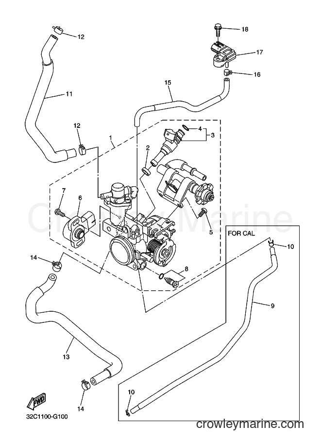 2008 Dirt Bike WR250R - WR250R (32C5) [010] - INTAKE 2