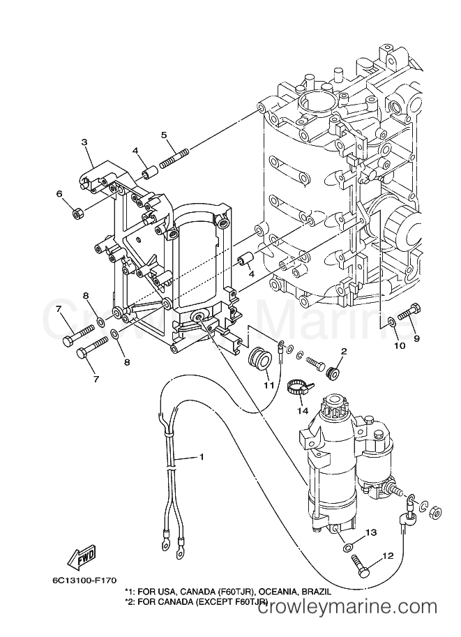Yamaha Motors F50TLRF (6C13) [130] - ELECTRICAL 4